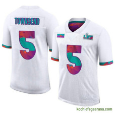 Mens Kansas City Chiefs Tommy Townsend White Authentic Super Bowl Lvii Kcc216 Jersey C2842